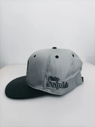 Gorra Pink Dolphin P Ajustable Gris/Negro