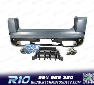 PARAGOLPES TRASERO RANGE ROVER SPORT L494 18- LOOK SVR + COL
