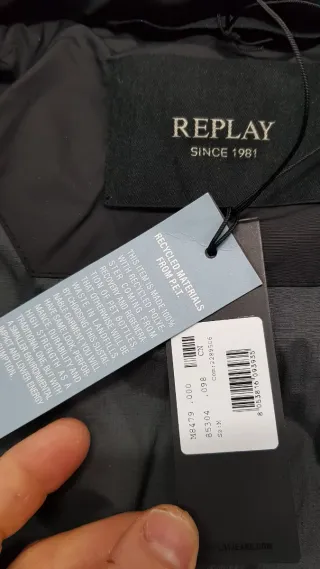 Chaqueta Replay Negra