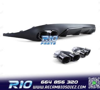 DIFUSOR MERCEDES CLASE E C238 16- LOOK AMG E53 + COLAS ESCAP