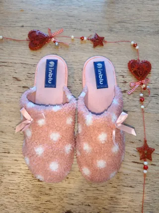 Pantofole Inblu Rosa Pois Tg 40