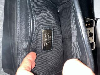 Bolso Furla Negro y Dorado