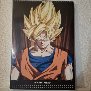 Calendario Dragon Ball Z 2025