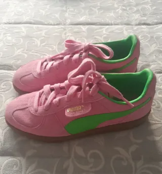 Zapatillas Puma Palermo Mujer Rosas