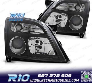 FAROS OPEL VECTRA C 02-05 SIGNUM 03-05 FONDO NEGRO