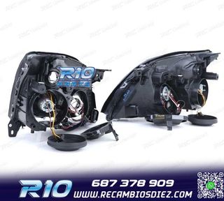 FAROS OPEL VECTRA C 02-05 SIGNUM 03-05 FONDO NEGRO
