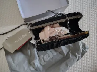 Pochette Melluso donna elegante nera