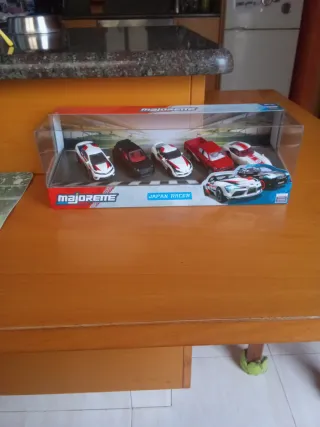 Pack 6 Coches Majorette Japan Racer