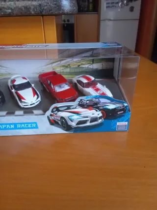 Pack 6 Coches Majorette Japan Racer