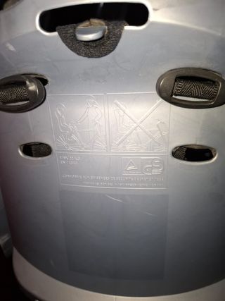 Silla Portabebés Bicicleta Niñ@ Gris