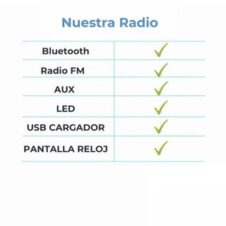 Radio MP3 Coche con Bluetooth – Ideal para Música