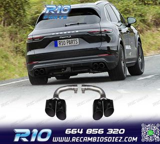 COLAS ESCAPE PORSCHE CAYENNE 17- LOOK S NEGRO