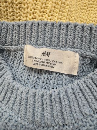 4 Jerséis H&M 8-10 años