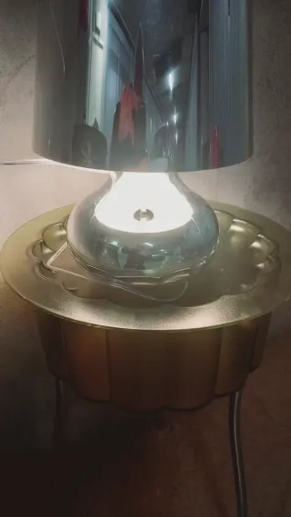 Lampada Cindy Kartell Argento Trasparente