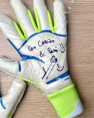 Guantes Portero Firmados Alex Remiro