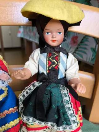 Bambole tradizionali anni '70