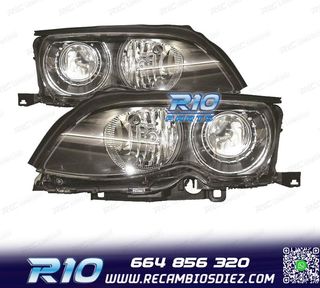 FAROS BMW E46 4P 01-05 XENON FONDO NEGRO