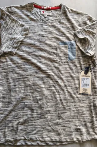 Camiseta Seaport Casual Manga Corta Talla M