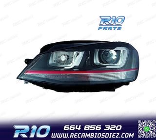 FAROS XENON PARA VOLKSWAGEN VW GOLF VII GTI GTD 12-17 FONDO