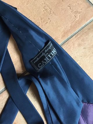 Cravatta blu