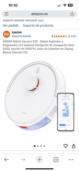 Robot Aspirador Xiaomi S20