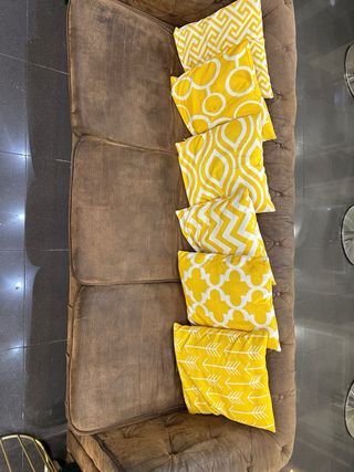 Divano Chesterfield Marrone in Pelle