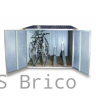 Caseta Metálica Guarda Bicicletas 202x196x140 cm - Duramax