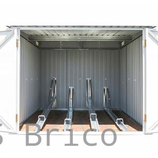Caseta Metálica Guarda Bicicletas 202x196x140 cm - Duramax