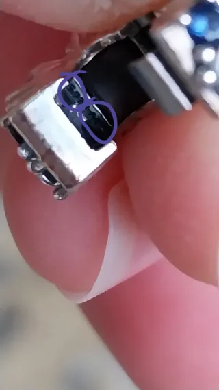 3 Charm Pandora: 2 clip y Búho.