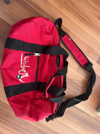 Bolsa Deporte Quiksilver Roja Negra