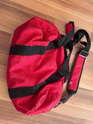 Bolsa Deporte Quiksilver Roja Negra