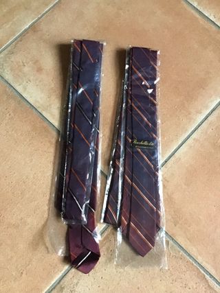 Coppia cravatte Rocchetta d'Oro