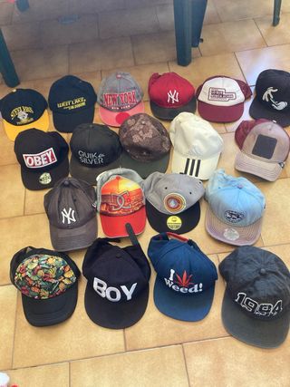 Lote de 13 Gorras Variadas