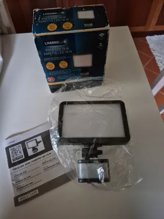 LivarnoLux Faretto LED 18W Nuovo