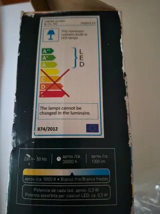 LivarnoLux Faretto LED 18W Nuovo