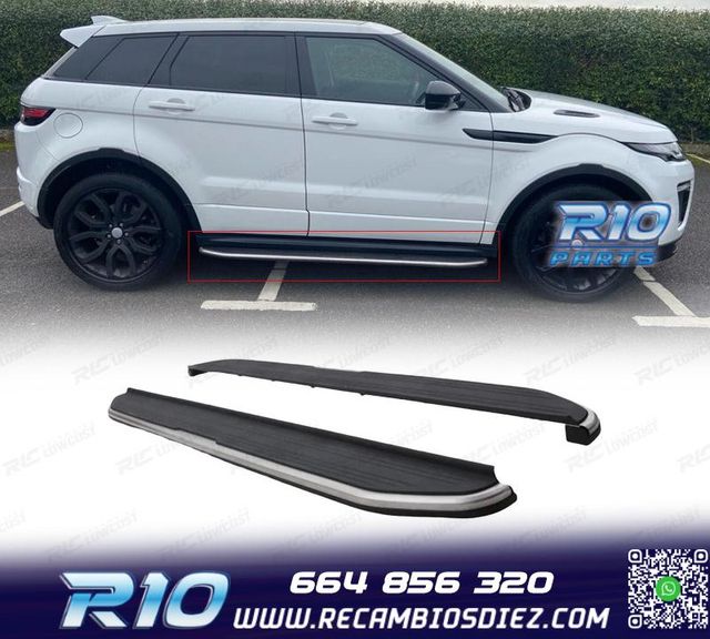 ESTRIBERAS ESTRIBOS RANGE ROVER EVOQUE PRESTIGE NEGRO