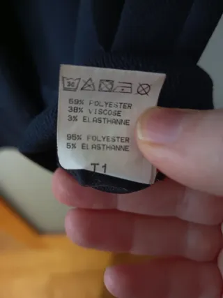 Vestido de manga comprida preto e cinza