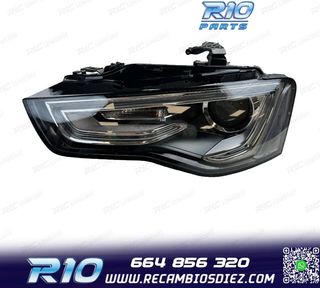FARO IZQ XENON AUDI A5 11-12 NEGRO