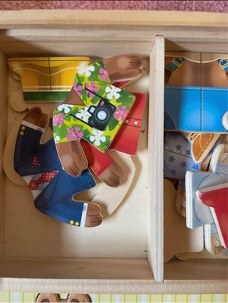 Puzzle Madera Osos Familia Melissa & Doug