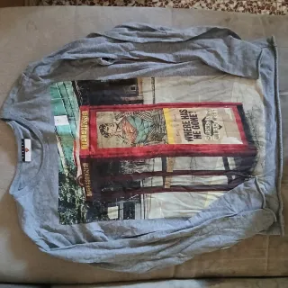 Maglietta maniche lunghe Superman ragazzo