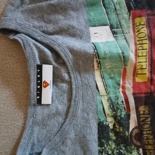 Maglietta maniche lunghe Superman ragazzo