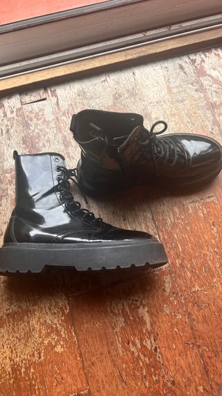 Botines Zara negros talla 38