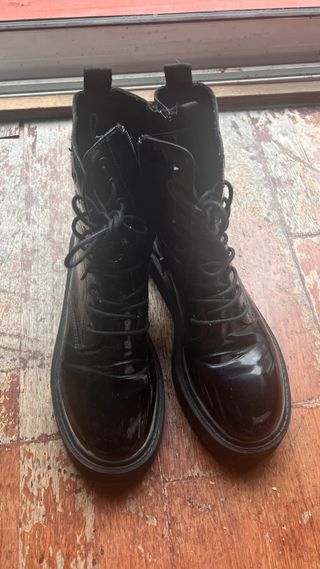 Botines Zara negros talla 38