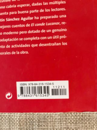 El conde Lucanor, ESO. Material auxiliar (Spani...