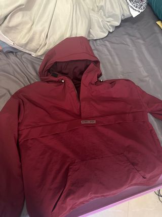 Chaqueta MUSKRA SPORT Roja con Capucha