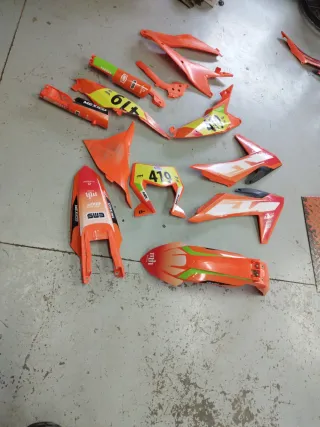 Kit Plástica KTM EXC/EXCF TBI Enduro 2025