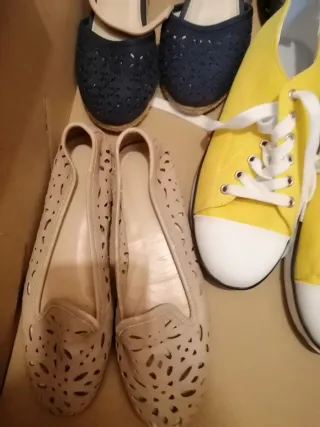 Lote de 4 pares de zapatos