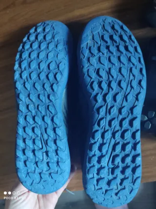 Deportivas Nike Negras y Azules