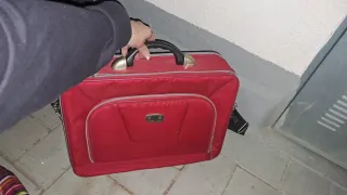 Bolsa funda para ordenador  portátil roja