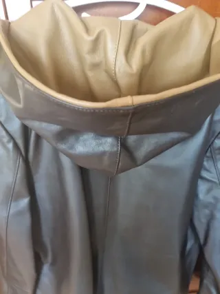 Cazadora de piel de peletería